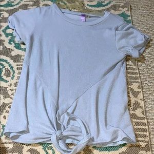 Baby blue short sleeve tee